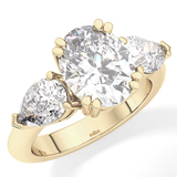 Princess Solitaire Lab Grown Diamond Engagement Ring