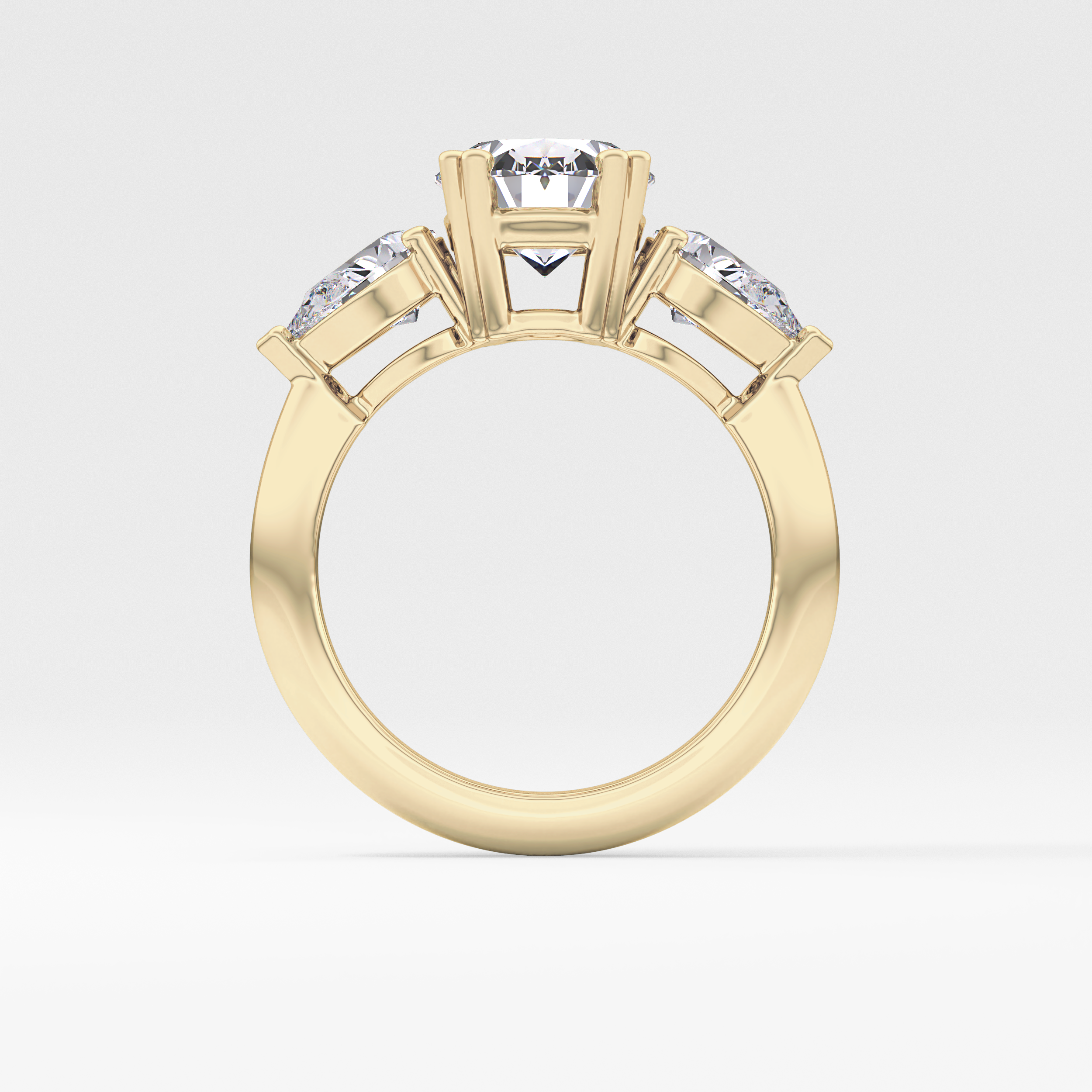Princess Solitaire Lab Grown Diamond Engagement Ring