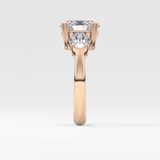 Princess Solitaire Lab Grown Diamond Engagement Ring