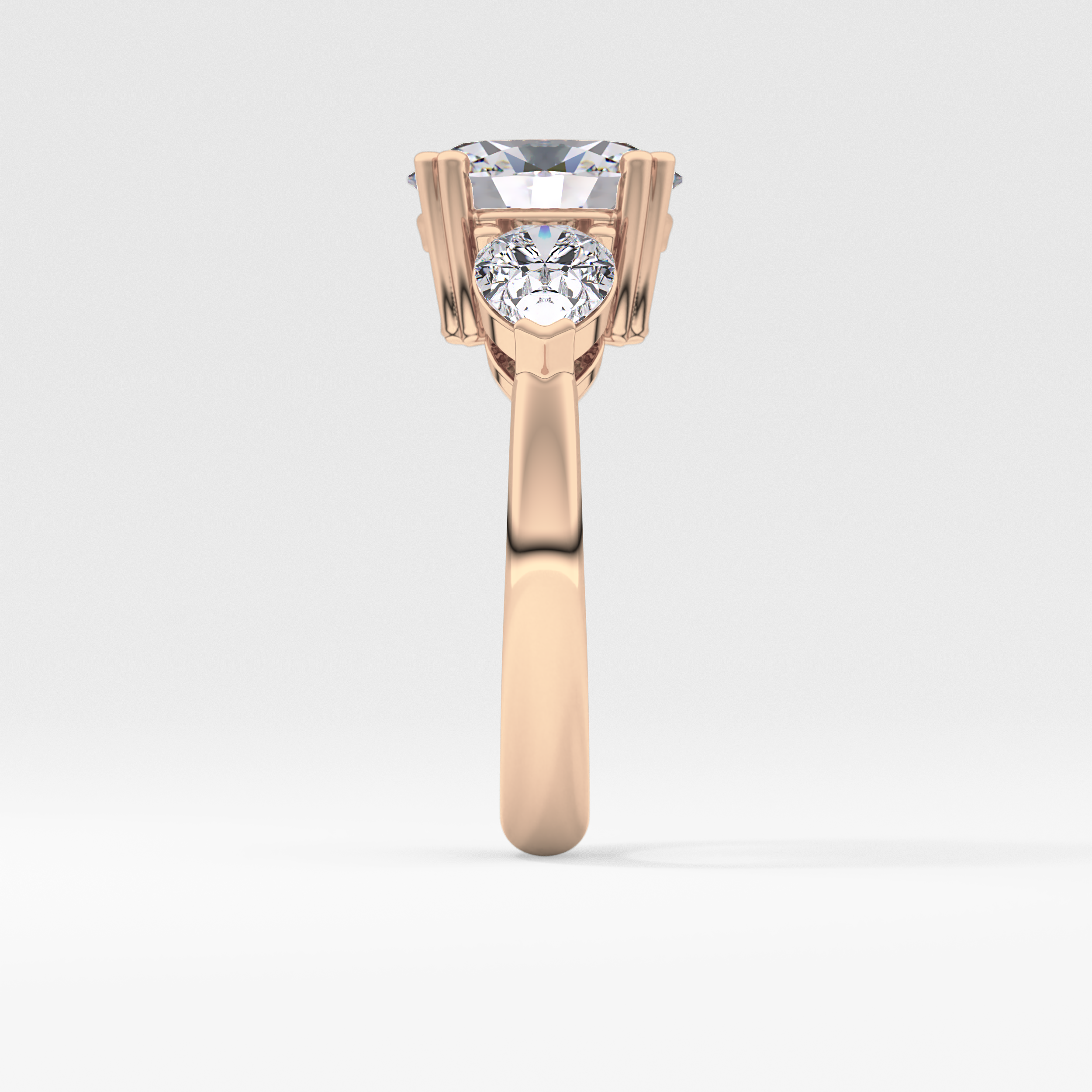 Princess Solitaire Lab Grown Diamond Engagement Ring