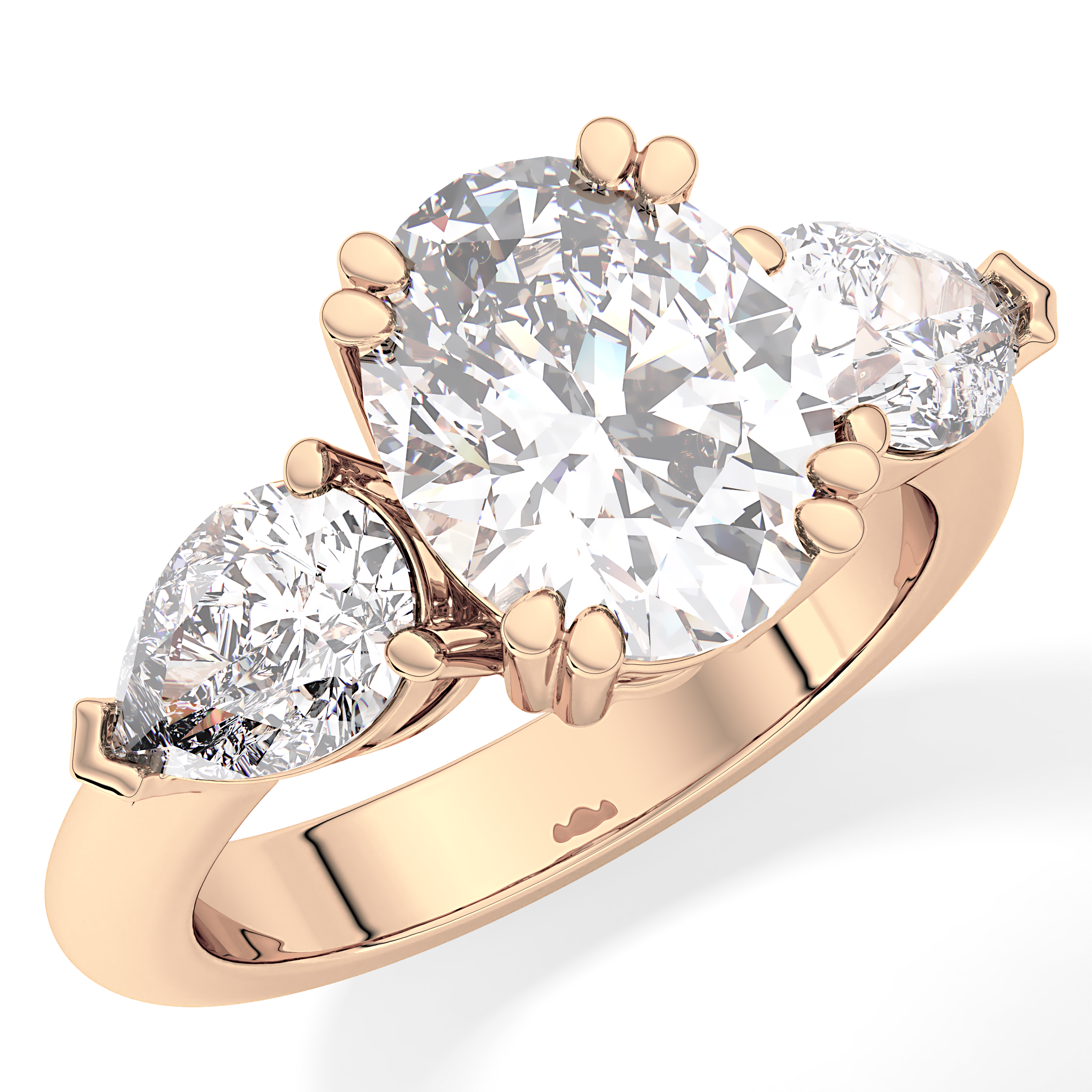 Princess Solitaire Lab Grown Diamond Engagement Ring