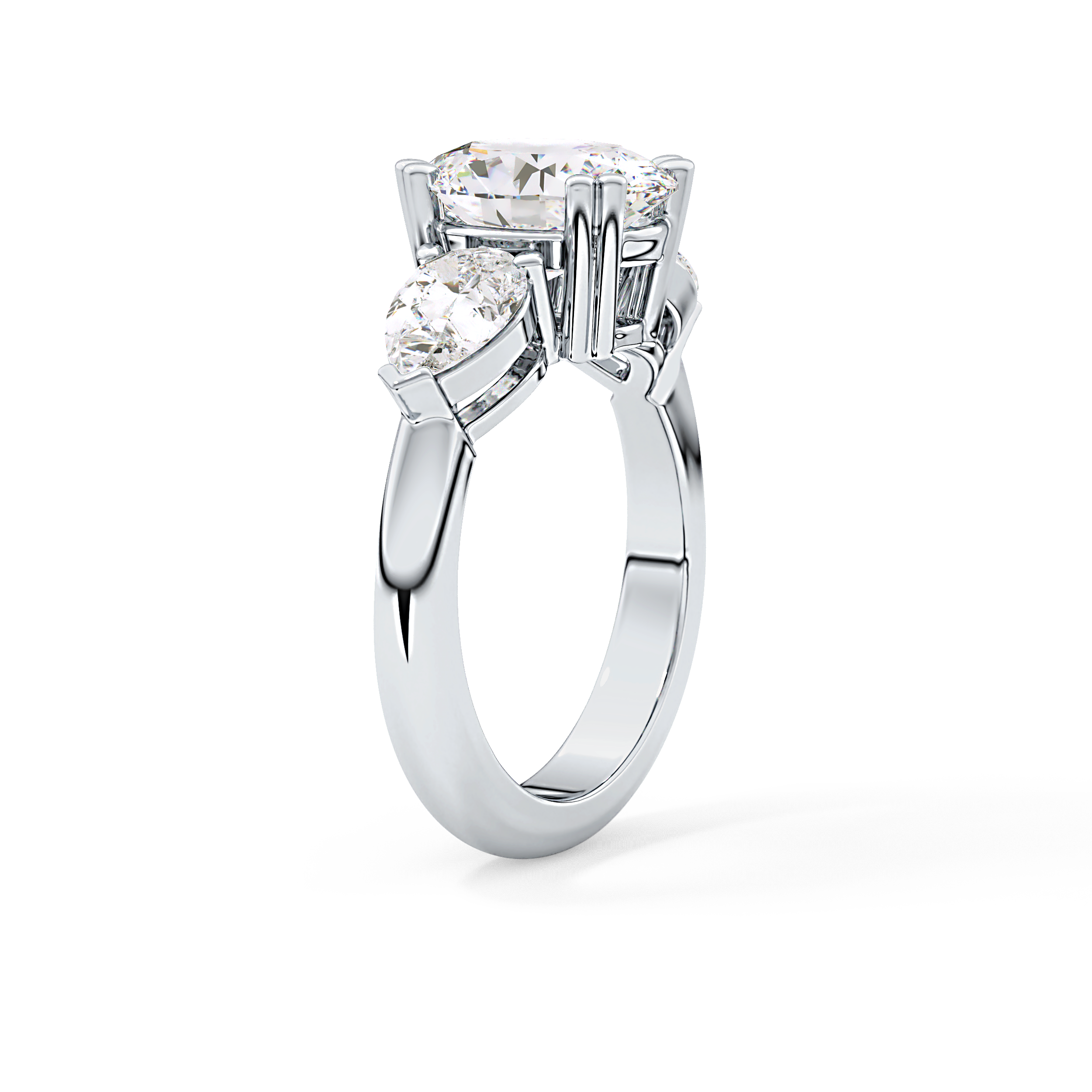 Princess Solitaire Lab Grown Diamond Engagement Ring