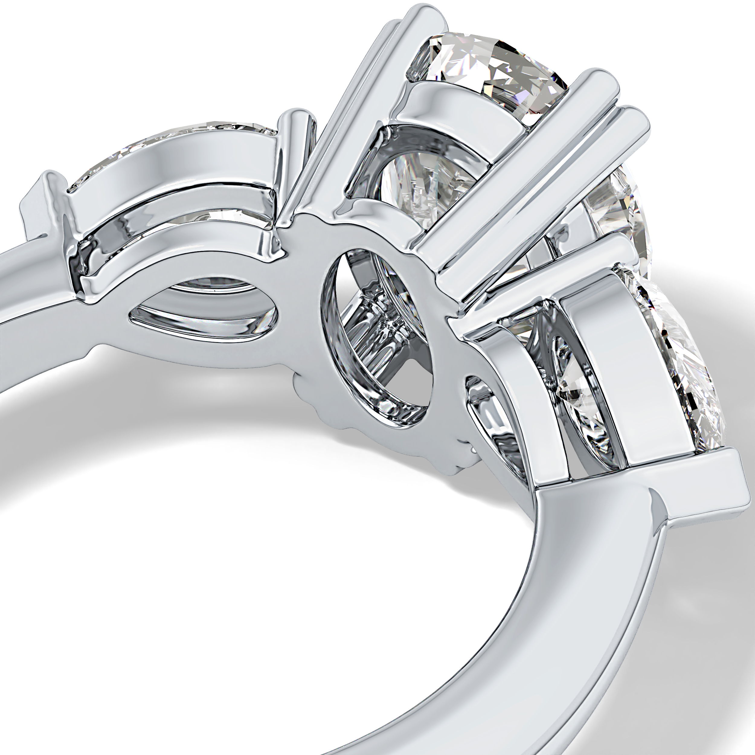 Princess Solitaire Lab Grown Diamond Engagement Ring
