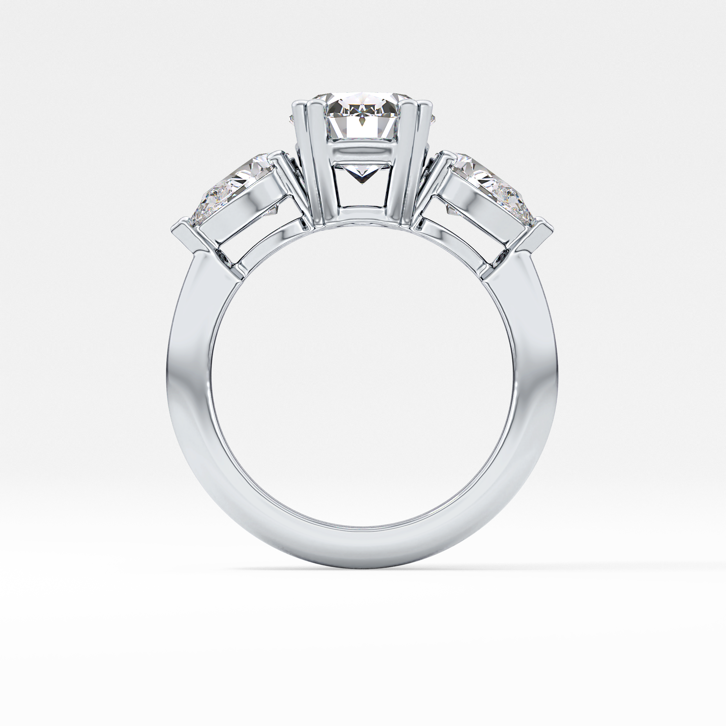 Princess Solitaire Lab Grown Diamond Engagement Ring