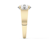 Round Solitaire Lab Grown Diamond Engagement Ring