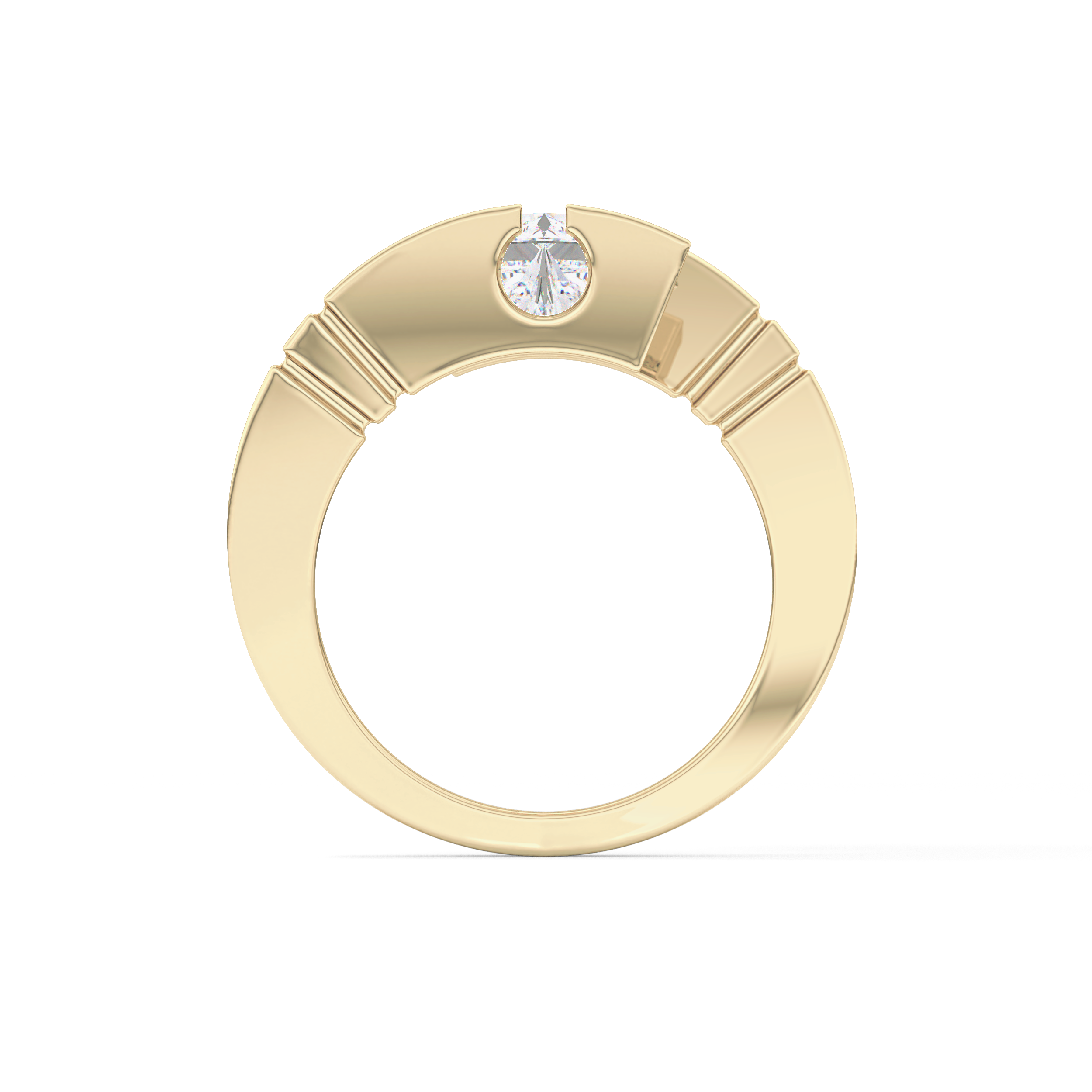 Princess Solitaire Lab Grown Diamond Engagement Ring