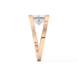 Princess Solitaire Lab Grown Diamond Engagement Ring