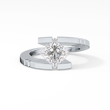 Princess Solitaire Lab Grown Diamond Engagement Ring