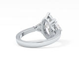 Marquise Three Stone Lab Grown Diamond Engagement Ring