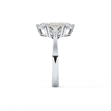 Marquise Three Stone Lab Grown Diamond Engagement Ring