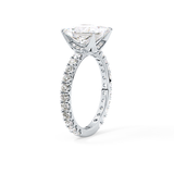 Princess Pave Lab Grown Diamond Engagement Ring
