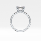 Princess Pave Lab Grown Diamond Engagement Ring