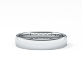 Half Eternity Wedding Band with 0.77 TCW Round Cut Moissanite – Yellow, White, or Rose Gold