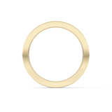 Full Eternity Dainty Wedding Band with 0.59 TCW Round Cut Moissanite – Yellow, White, or Rose Gold
