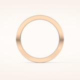 0.59 TCW Round Shaped Moissanite Dainty Wedding Band