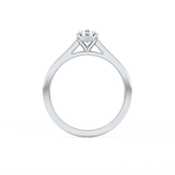 Round Solitaire Lab Grown Diamond Engagement Ring