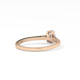 Oval Solitaire Lab Grown Diamond Engagement Ring