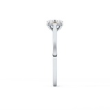 Oval Solitaire Lab Grown Diamond Engagement Ring