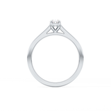 Oval Solitaire Lab Grown Diamond Engagement Ring