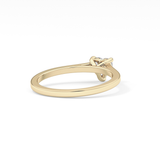 Heart Solitaire Lab Grown Diamond Engagement Ring