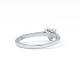 Heart Solitaire Lab Grown Diamond Engagement Ring