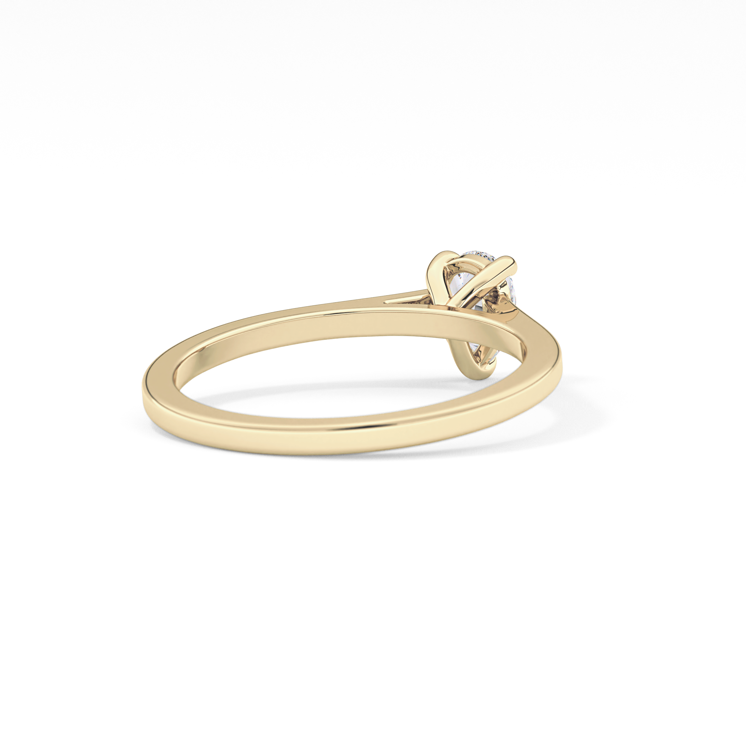 Pear 0.35 Solitaire Lab Grown Diamond Engagement Ring
