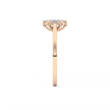 Marquise Solitaire Lab Grown Diamond Engagement Ring