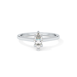 Marquise Solitaire Lab Grown Diamond Engagement Ring