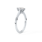 Marquise Solitaire Lab Grown Diamond Engagement Ring