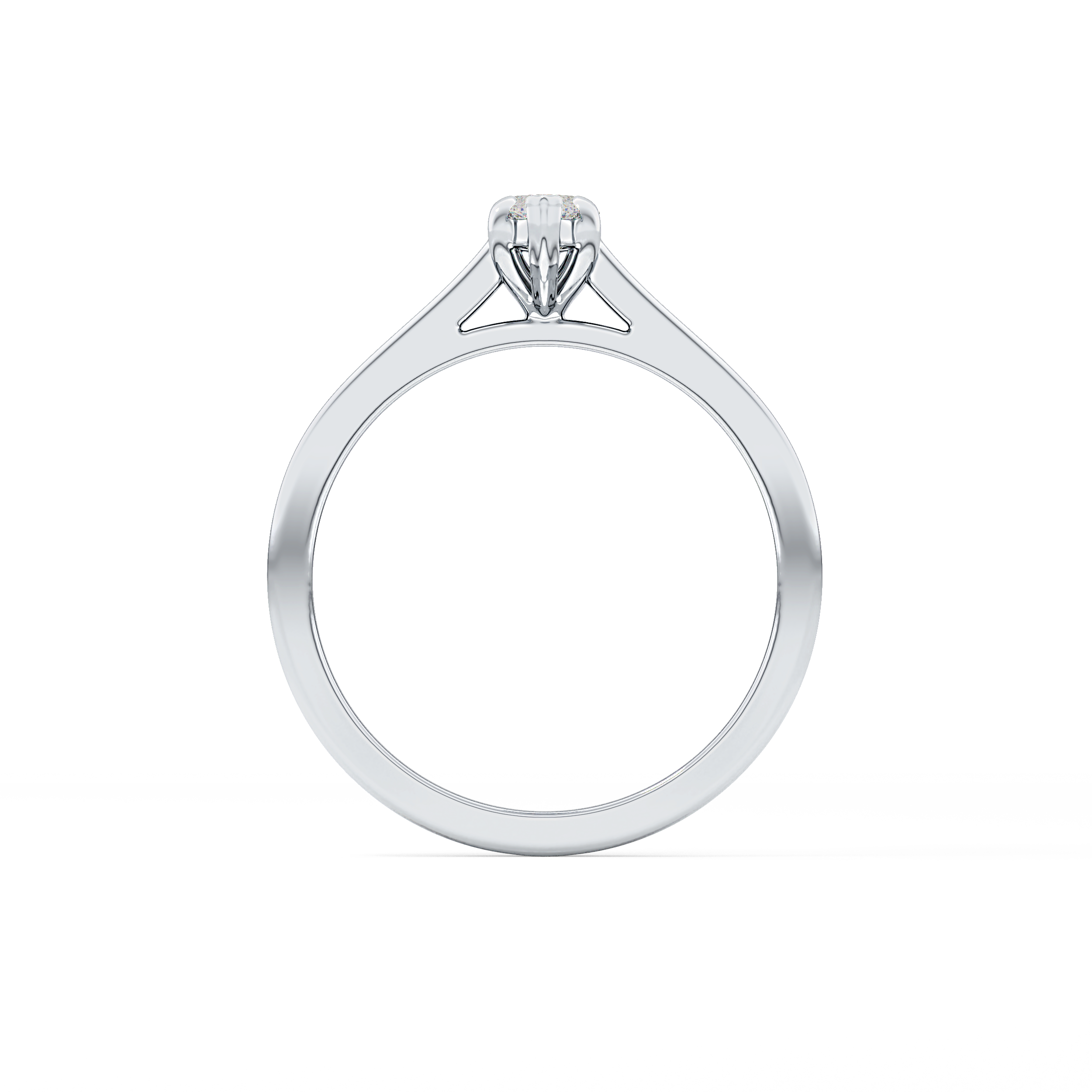 Marquise Solitaire Lab Grown Diamond Engagement Ring