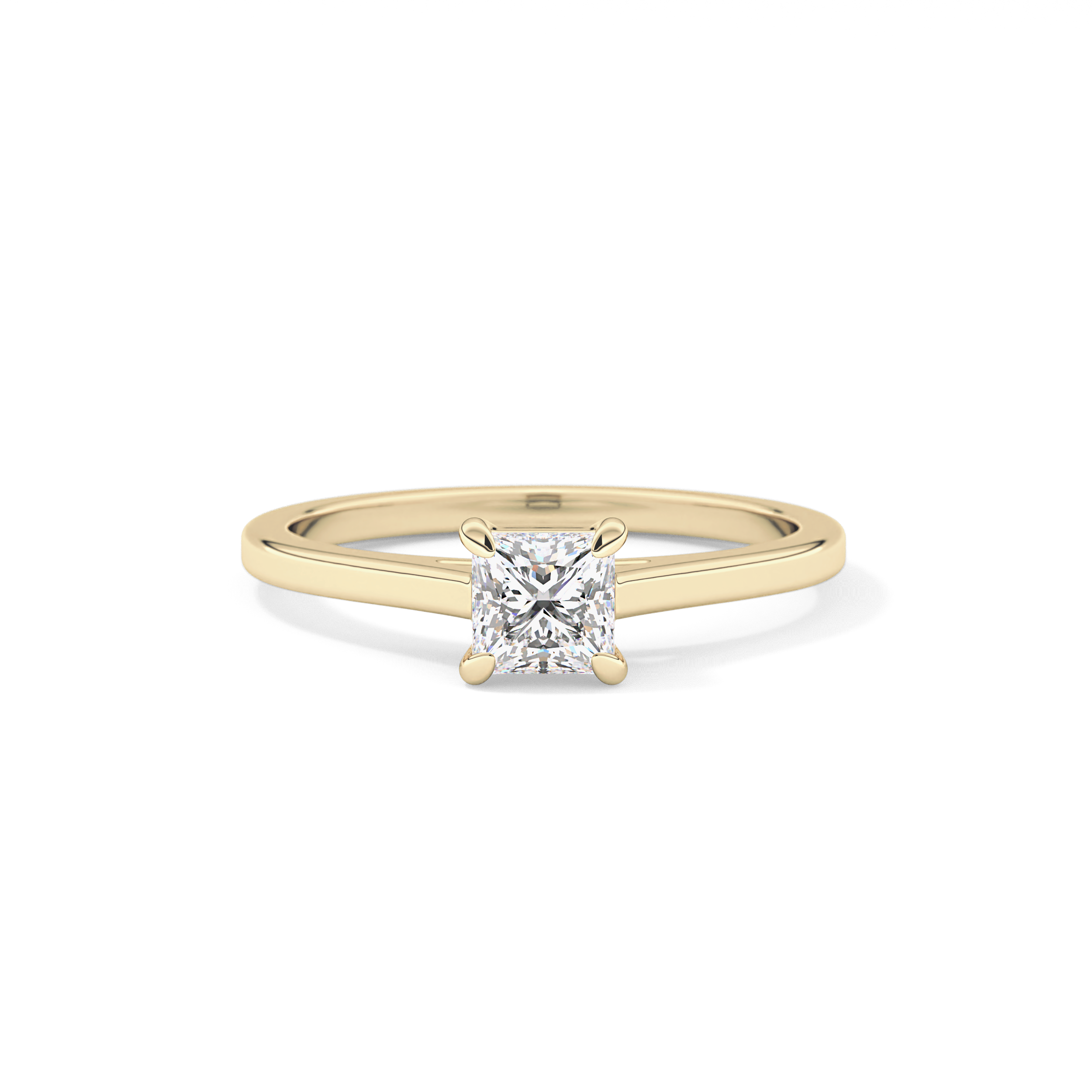 Princess Solitaire Lab Grown Diamond Engagement Ring
