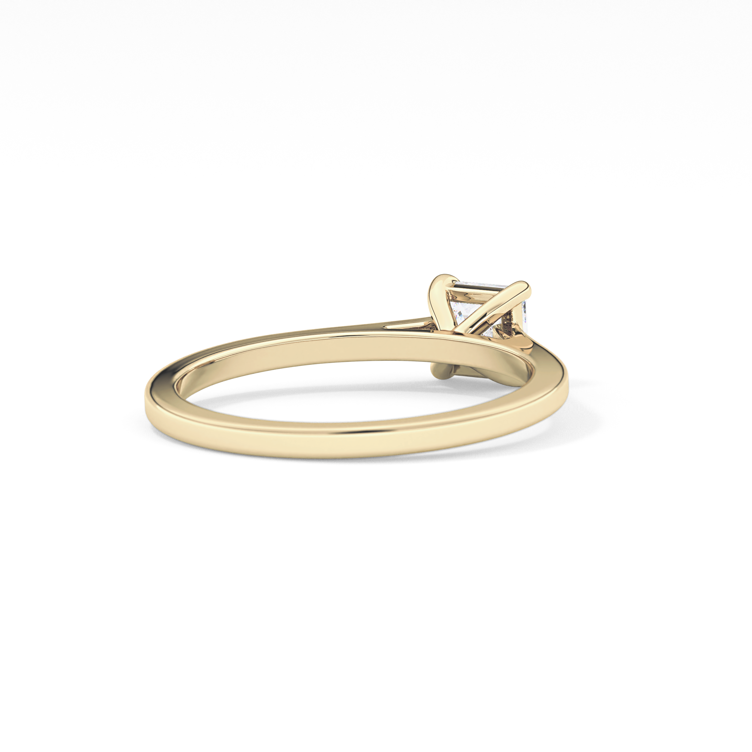 Princess Solitaire Lab Grown Diamond Engagement Ring