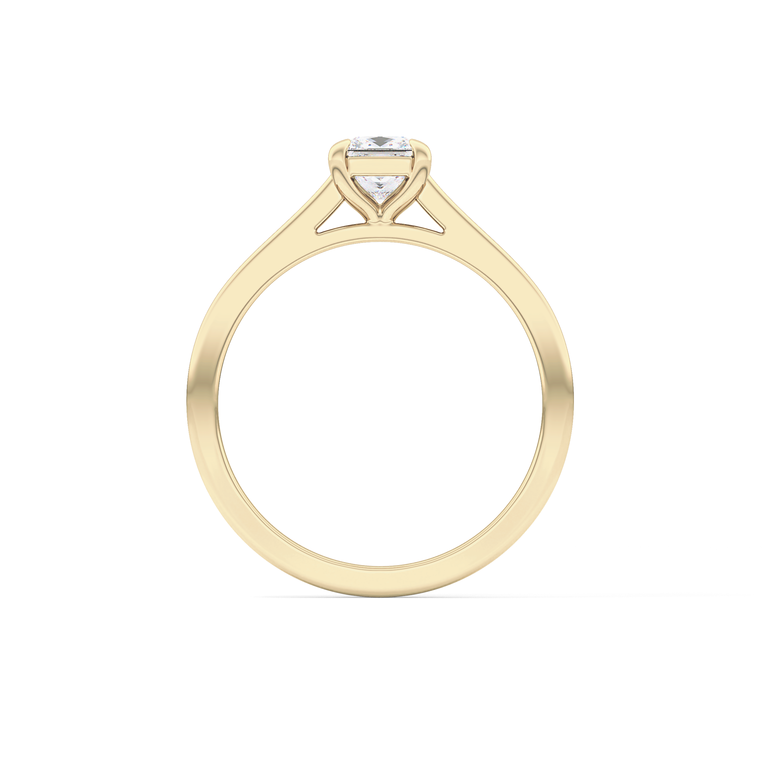 Princess Solitaire Lab Grown Diamond Engagement Ring