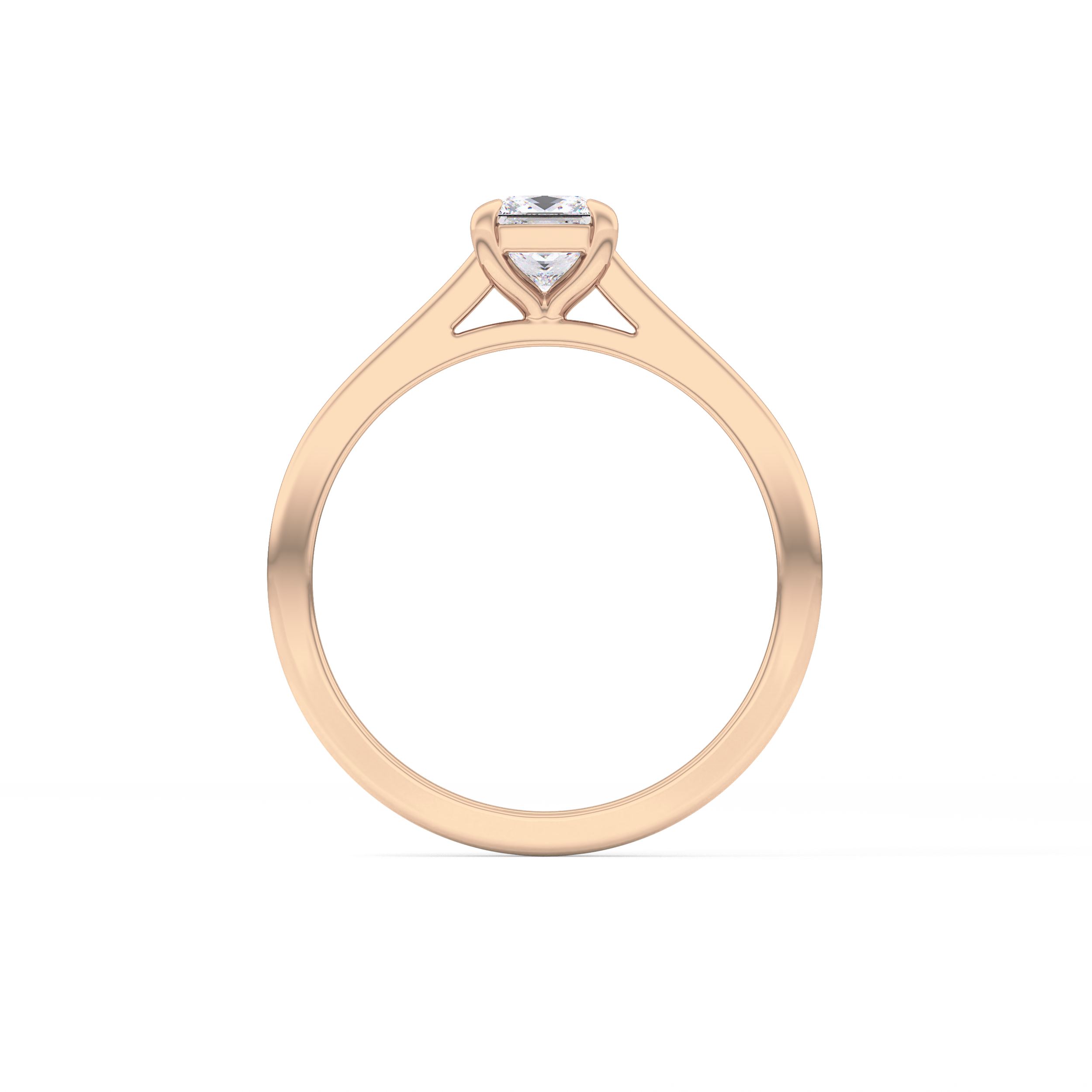 Princess Solitaire Lab Grown Diamond Engagement Ring