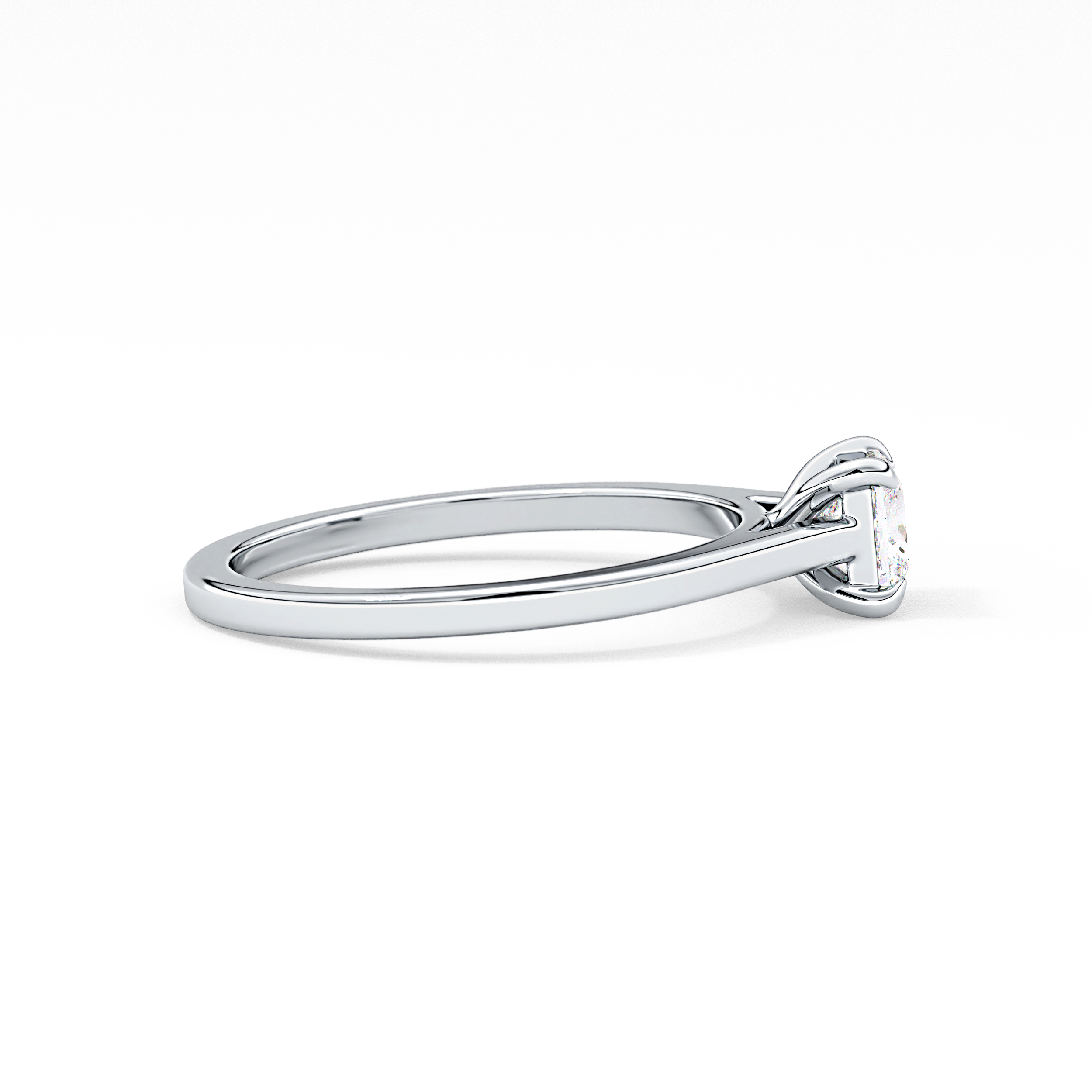 Princess Solitaire Lab Grown Diamond Engagement Ring