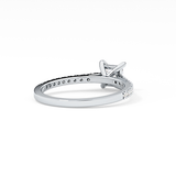 Princess Pave Lab Grown Diamond Engagement Ring