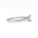 Princess Pave Lab Grown Diamond Engagement Ring