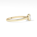 Radiant Solitaire Lab Grown Diamond Engagement Ring