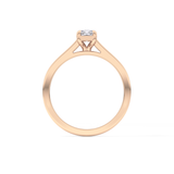 Radiant Solitaire Lab Grown Diamond Engagement Ring