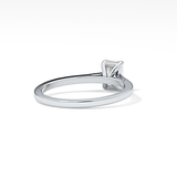 Radiant Solitaire Lab Grown Diamond Engagement Ring