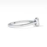Radiant Solitaire Lab Grown Diamond Engagement Ring
