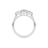 Princess Three Stone Lab Grown Diamond Engagement Ring