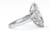 Marquise Three Stone Lab Grown Diamond Engagement Ring
