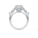 Marquise Three Stone Lab Grown Diamond Engagement Ring