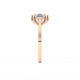 Cushion Solitaire Lab Grown Diamond Engagement Ring