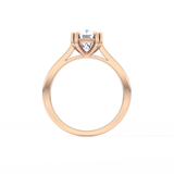 Cushion Solitaire Lab Grown Diamond Engagement Ring