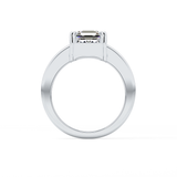 Asscher Solitaire Lab Grown Diamond Engagement Ring