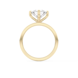 Trillion Solitaire Lab Grown Diamond Engagement Ring