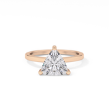Trillion Solitaire Lab Grown Diamond Engagement Ring