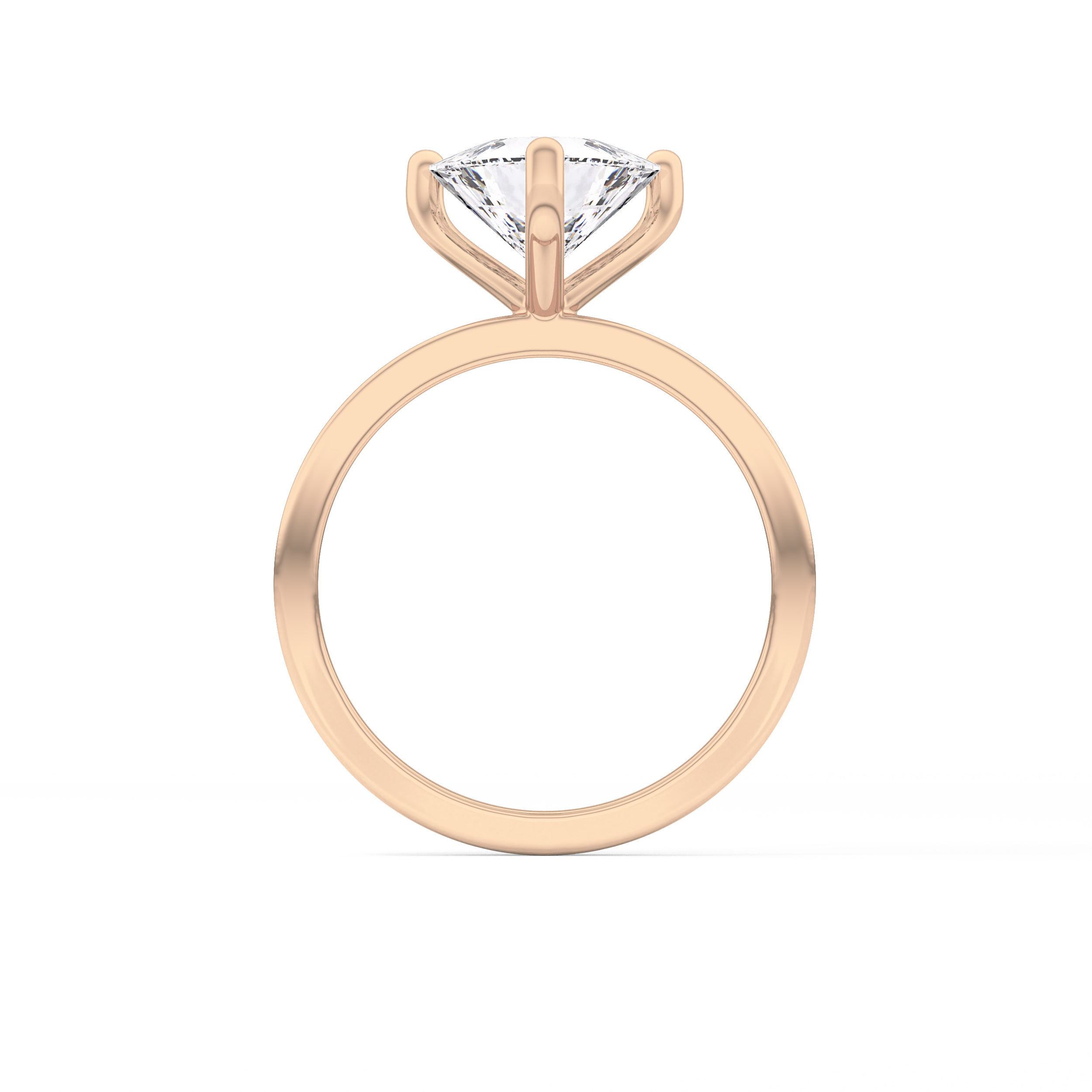 Trillion Solitaire Lab Grown Diamond Engagement Ring